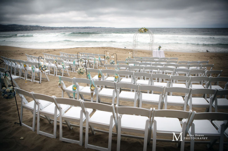 Wedding on the beach Monterey California